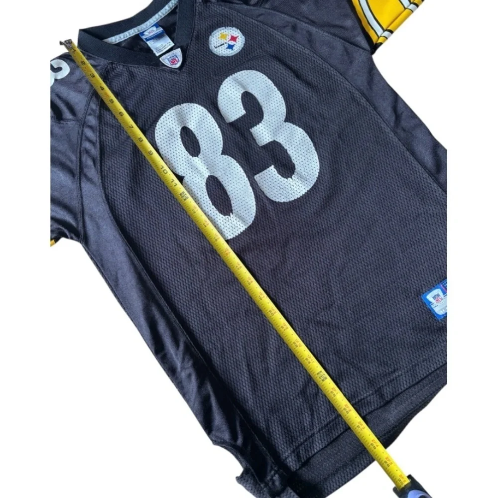NFL + Reebok Pittsburgh Steelers Heath Miller #83 Kids Football Jersey Size XL